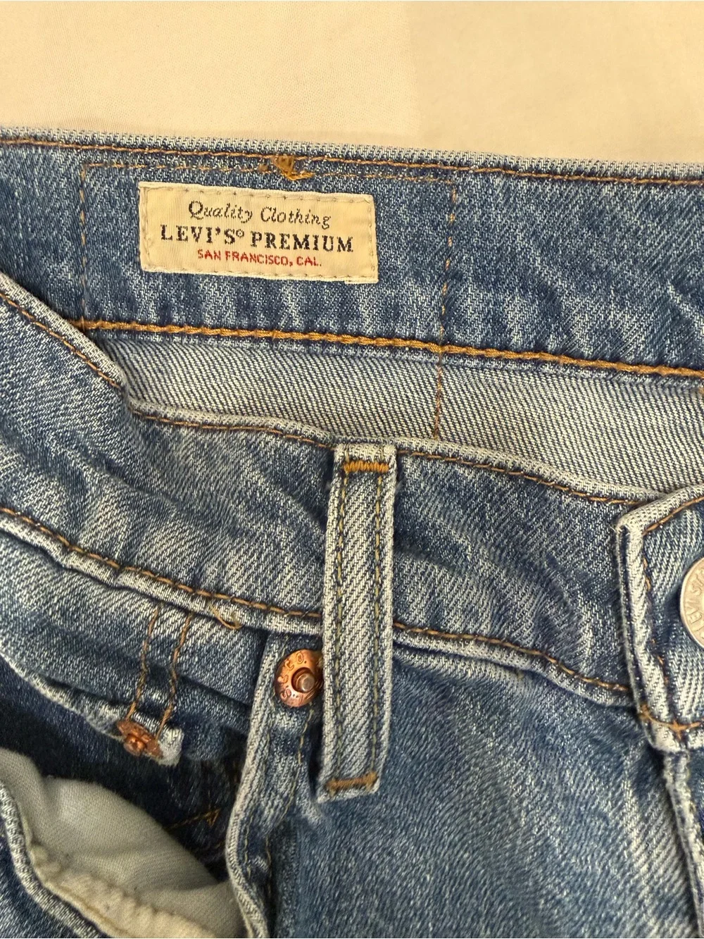 Levi's Premium lot 511 Men's Light-Mid Blue Straight Jeans 29x30